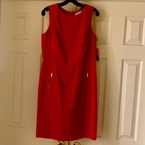 Real red Liz Claiborne dress